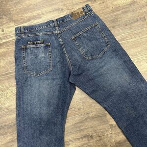 Vintage Karl Kani Baggy Denim Straight Leg Pants‎ Jeans Hip Hop Men Size 42x34